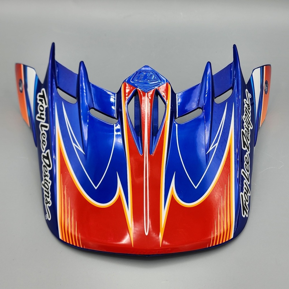 Troy Lee Designs TLD SE5 Helmet Replacement Visor Speed Red Blue‎ Motocross MX